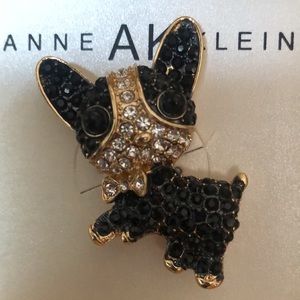 AK French Bulldog or Boston Terrier brooch